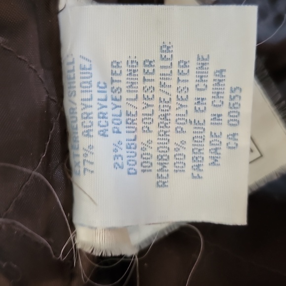 PRE-LOVED SMART SET FAUX FUR ANIMAL PRINT WOMEN'S COAT-XS - Picture 6 of 7